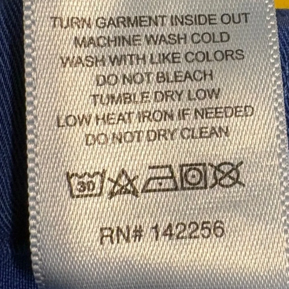 FIGS Mens Royal Blue‎ Technical Collection Scrub Pants FM4500 Size L Drawstring